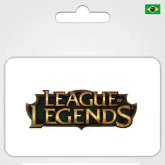 League of Legends Gift Card BR is a digital code that can be redeemed for Riot points which can be used for League of Legends (LOL)
