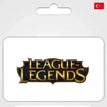 League of Legends Gift Card TR is a digital code that can be redeemed for Riot points which can be used for League of Legends (LOL)